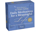 Cover of 'Maria Shriver’s The Sunday Paper: Daily Meditations for a Meaningful Life 2027 Day-to-Day Calendar' by Maria Shriver 