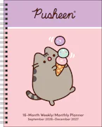 Cover of 'Pusheen 16-Month 2026-2027 Weekly/Monthly Planner Calendar' by Claire Belton 