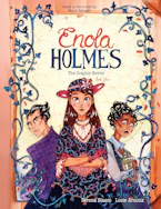 Cover of 'Enola Holmes: The Graphic Novels' by Serena Blasco and Lucie Arnoux 