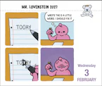 Cover of 'Mr. Lovenstein 2027 Day-to-Day Calendar' by J.L. Westover 
