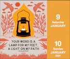Cover of 'A Year of Scripture 2027 Day-to-Day Calendar' by Luke Daymond 