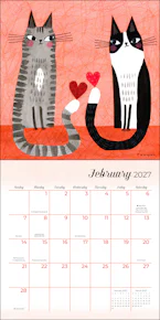 Cover of 'Feline 2027 Mini Wall Calendar' by Terry Runyan 